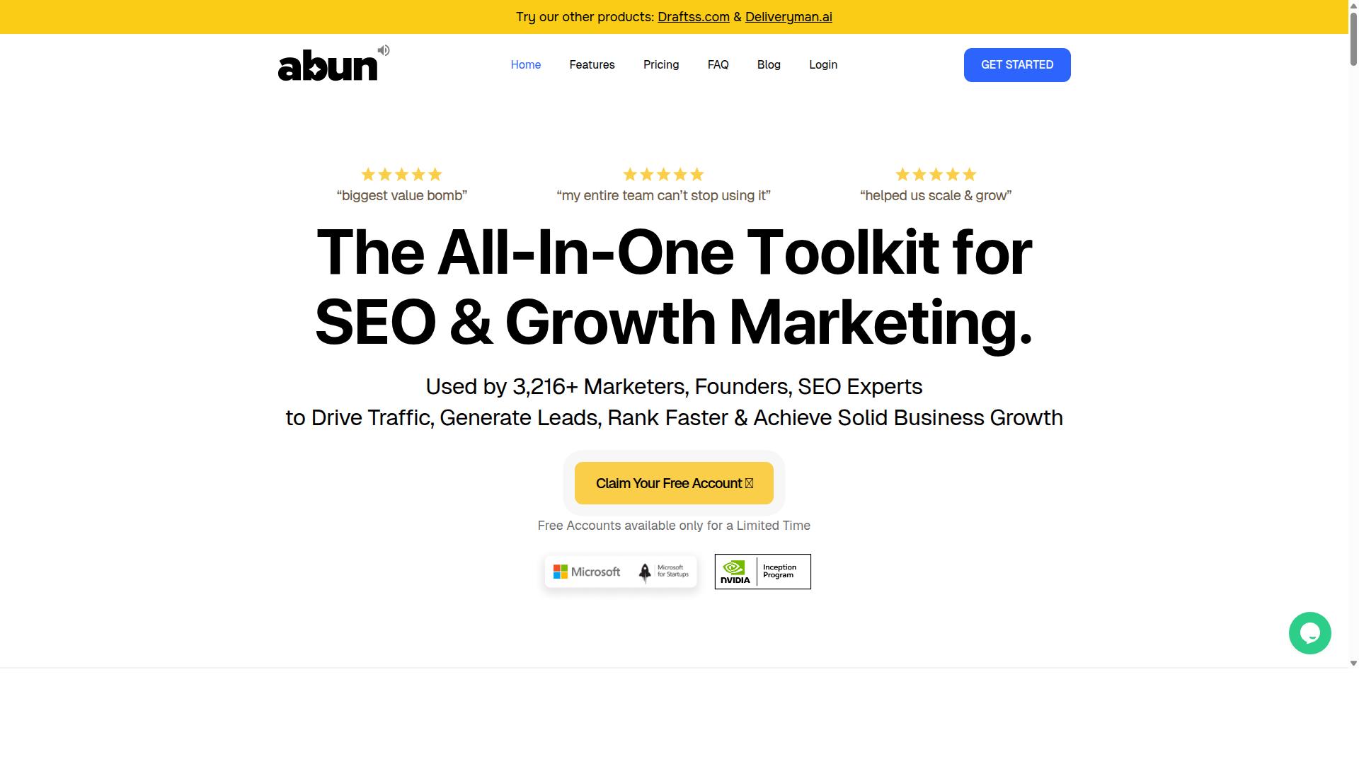 Abun website
